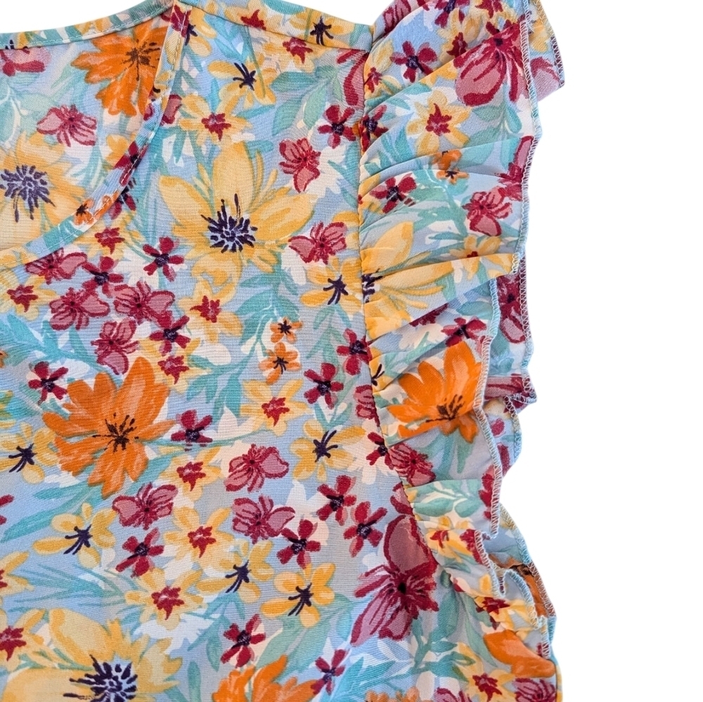 NWOT Shein Floral Women's Dress  Multicolor Size L - Picture 3 of 6